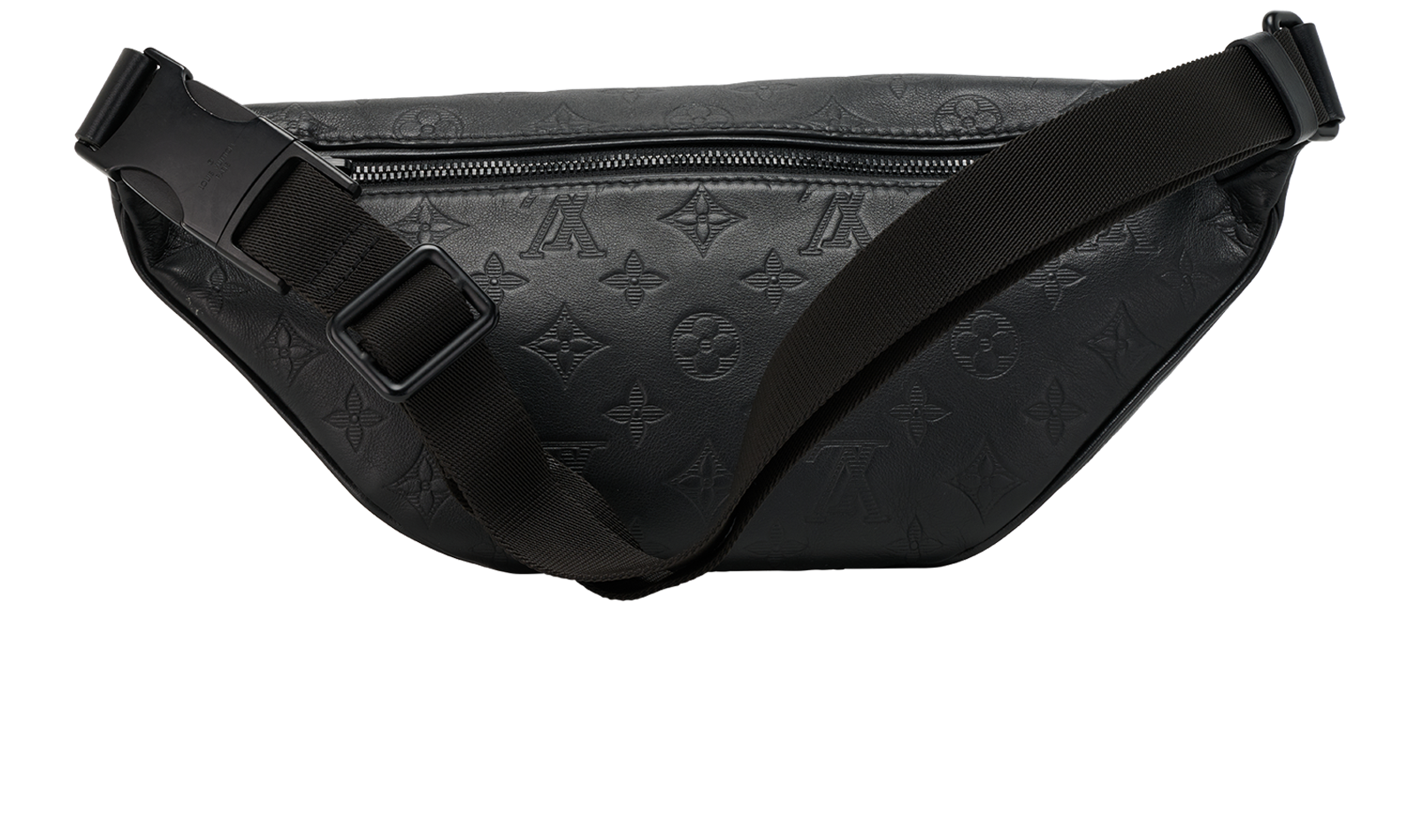 Discovery PM Bum Bag, &pound;1,200, Handbags, Black, Leather, Back view